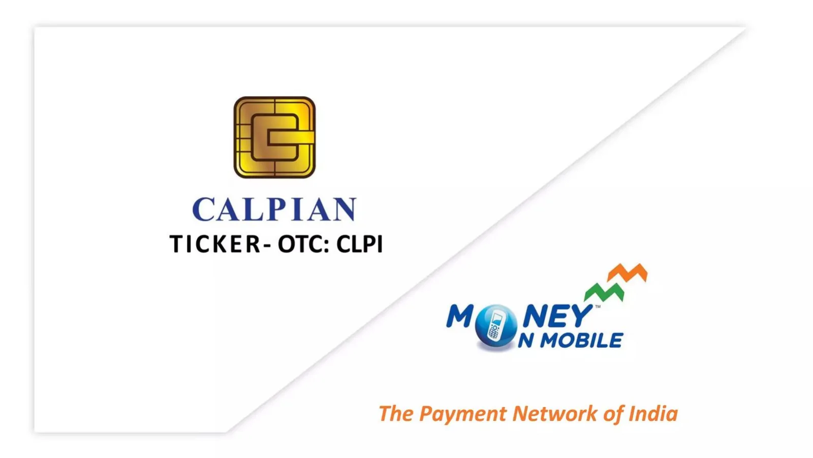 Calpian (MoneyOnMobile) pitch deck slide