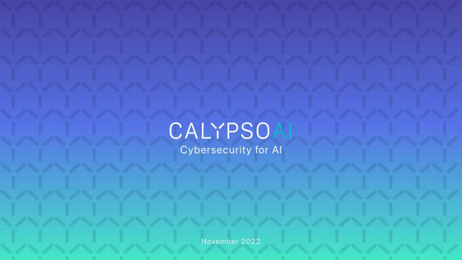 CalypsoAI pitch deck slide