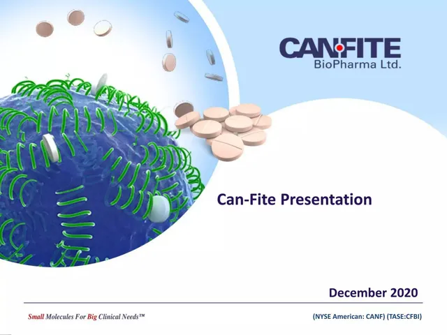 Can-Fite BioPharma Ltd. pitch deck cover