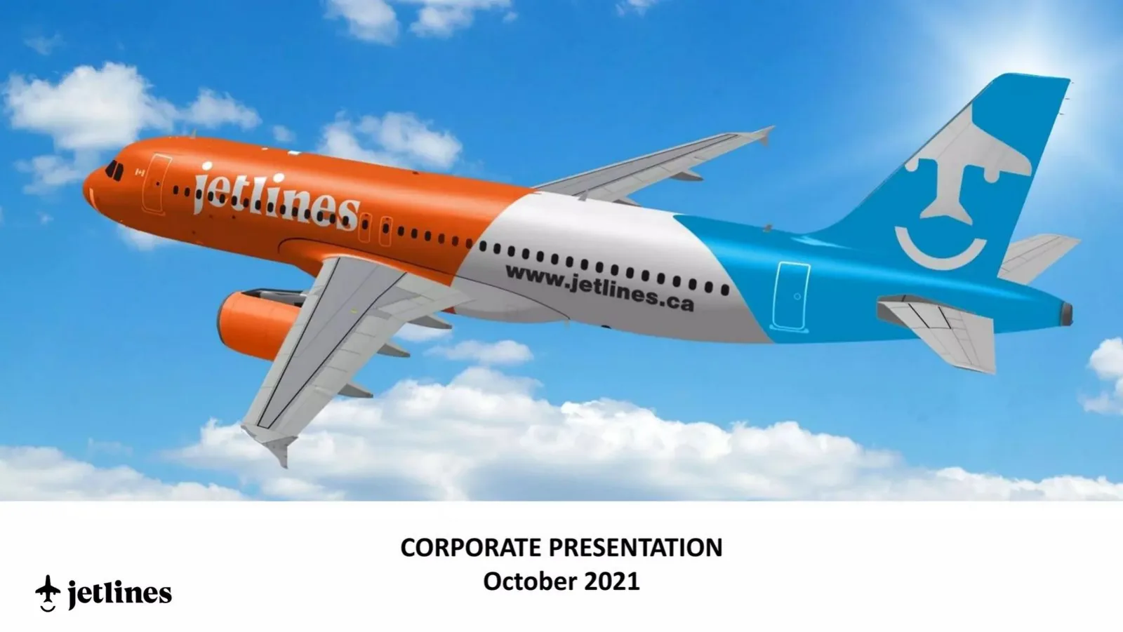 Canada Jetlines pitch deck slide