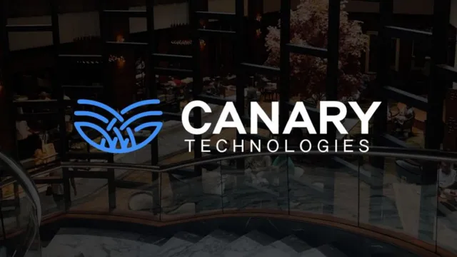 Canary Technologies pitch deck cover