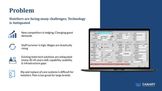 Problem slide 5 from Canary Technologies