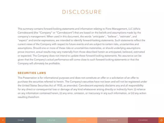 Disclaimer slide 4 from Canndescent