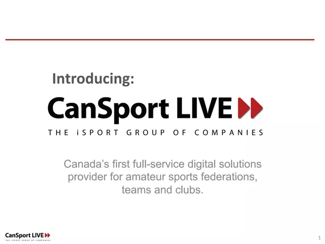 CanSport LIVE pitch deck cover