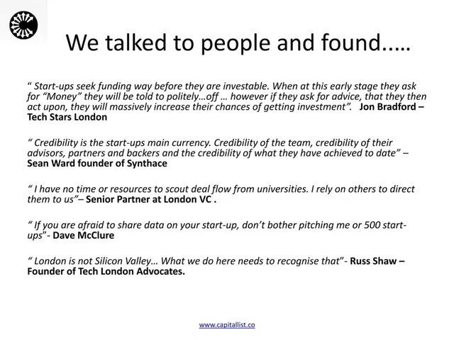Reviews / testimonials / feedback slide 4 from Capital List