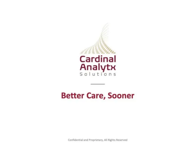 Cardinal Analytx pitch deck cover