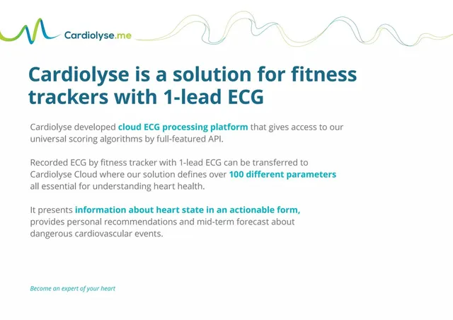 Product / solution slide 3 from Cardiolyse