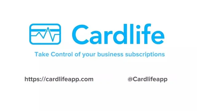 Cardlife pitch deck cover