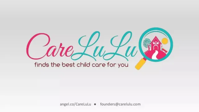 CareLuLu pitch deck cover