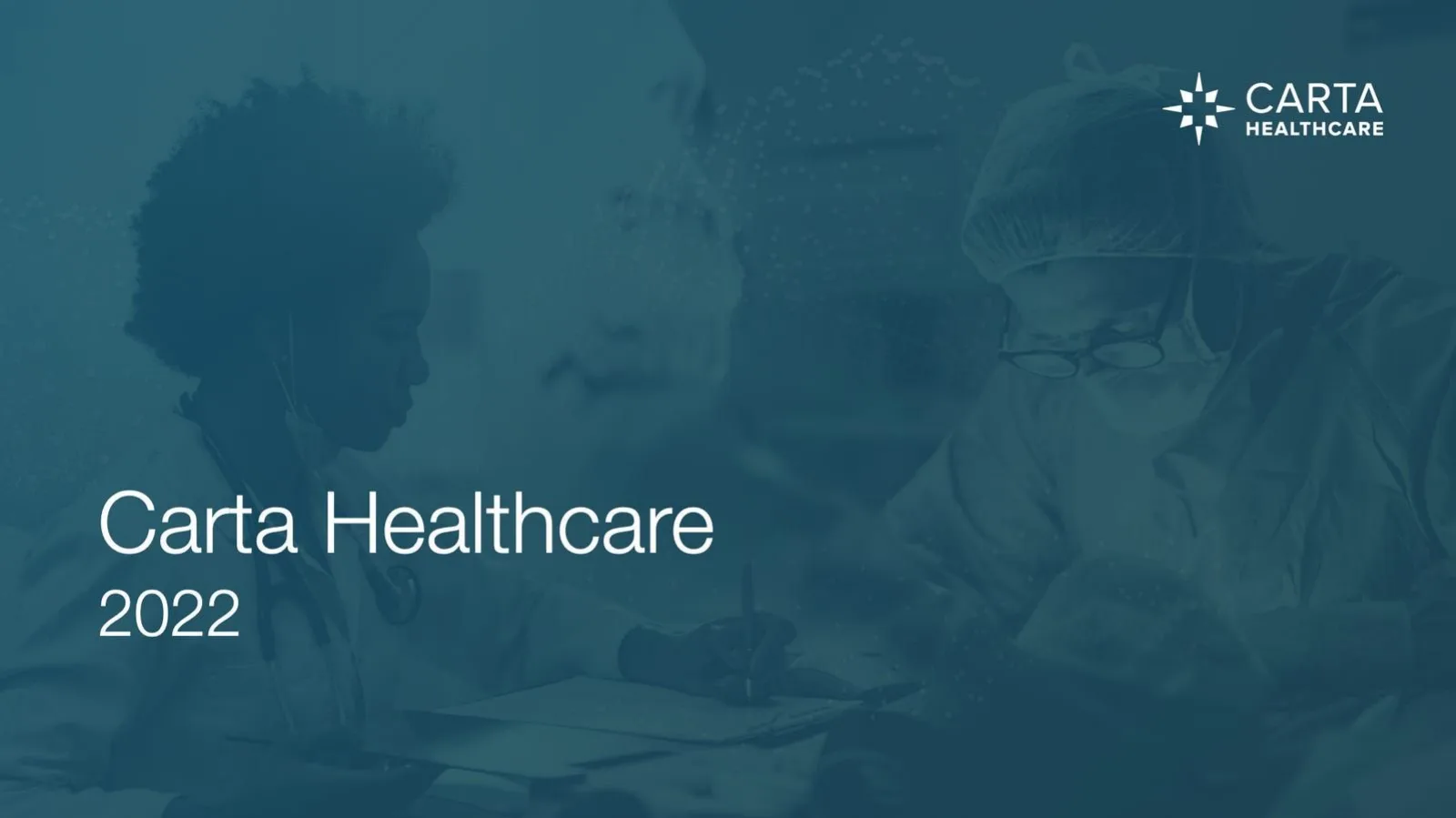 Carta Healthcare pitch deck slide