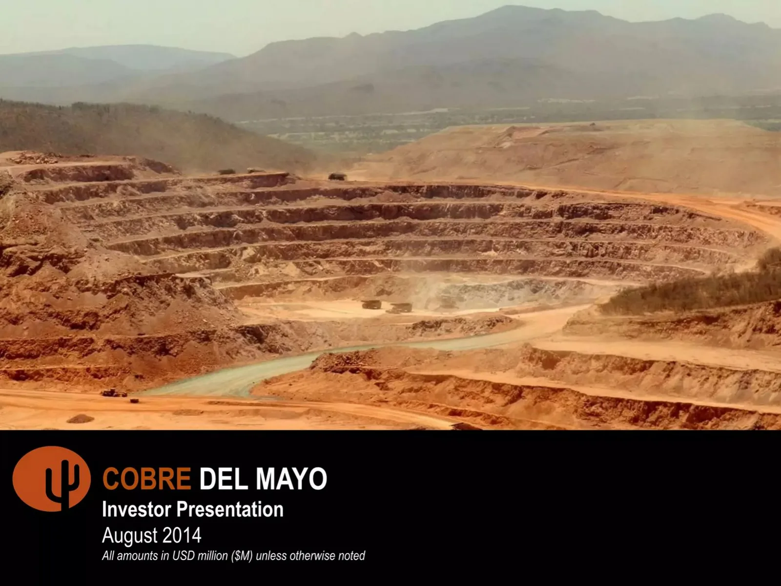 Cobre Del Mayo pitch deck slide
