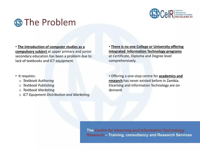 Problem slide 3 from CeIR (Centre for elearning and Information Technology Research)