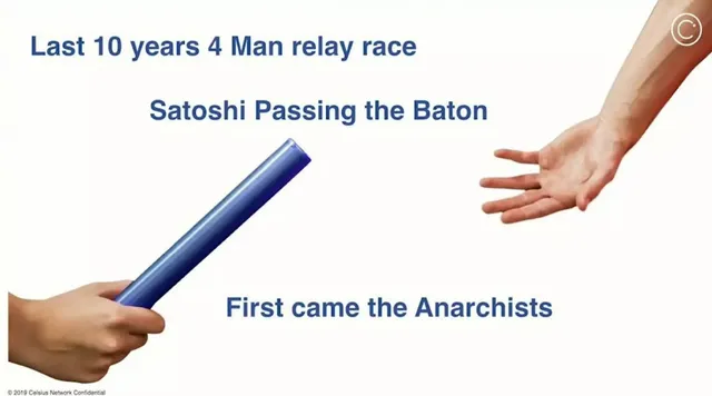 Section divider slide 3 from Celsius Network