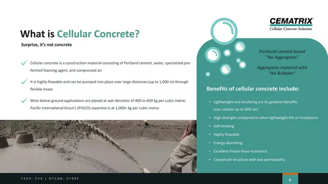Product / solution slide 4 from Cematrix