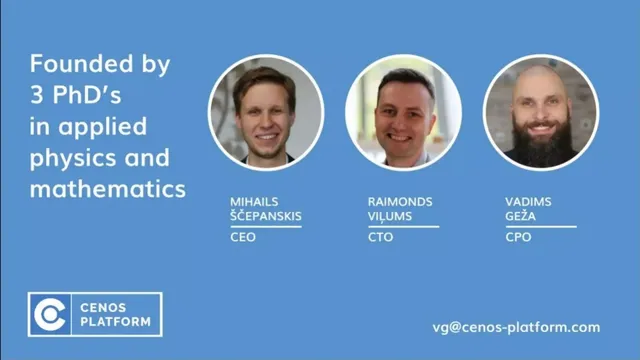 Team slide 5 from CENOS