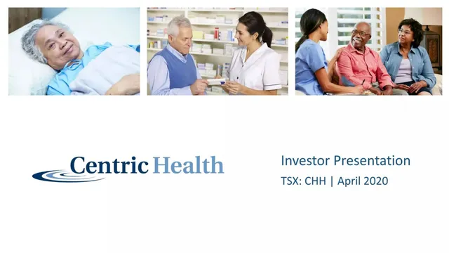 Centric Health Corporation pitch deck cover