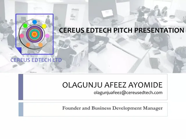 Cover slide 2 from Cereus Edtech Ltd
