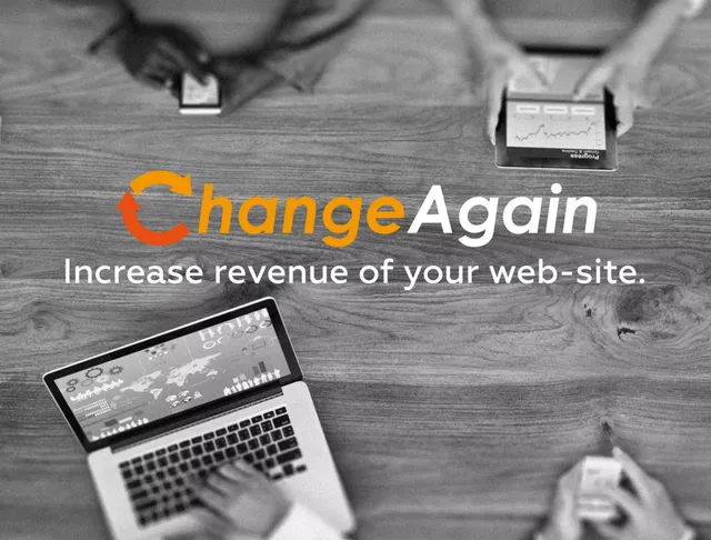 ChangeAgain pitch deck cover