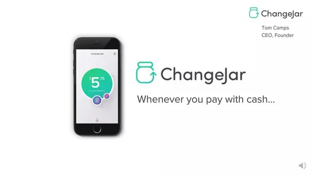 ChangeJar pitch deck cover