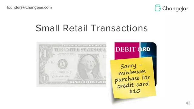 Business model / revenue streams slide 4 from ChangeJar
