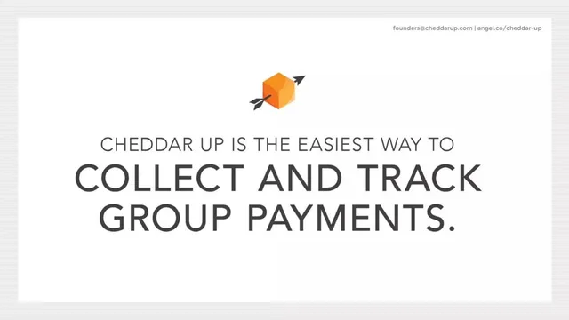 Product / solution slide 5 from Cheddar Up