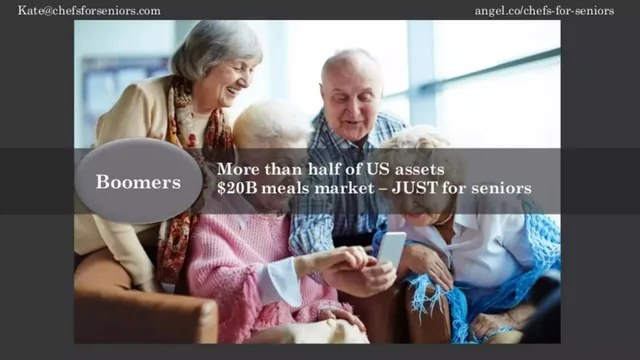 Market sizing / opportunity slide 2 from Chefs for Seniors