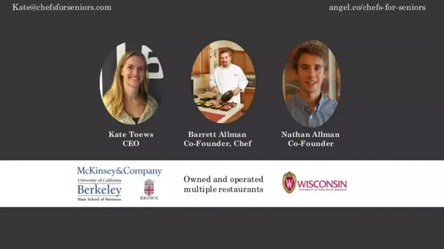 Team slide 8 from Chefs for Seniors