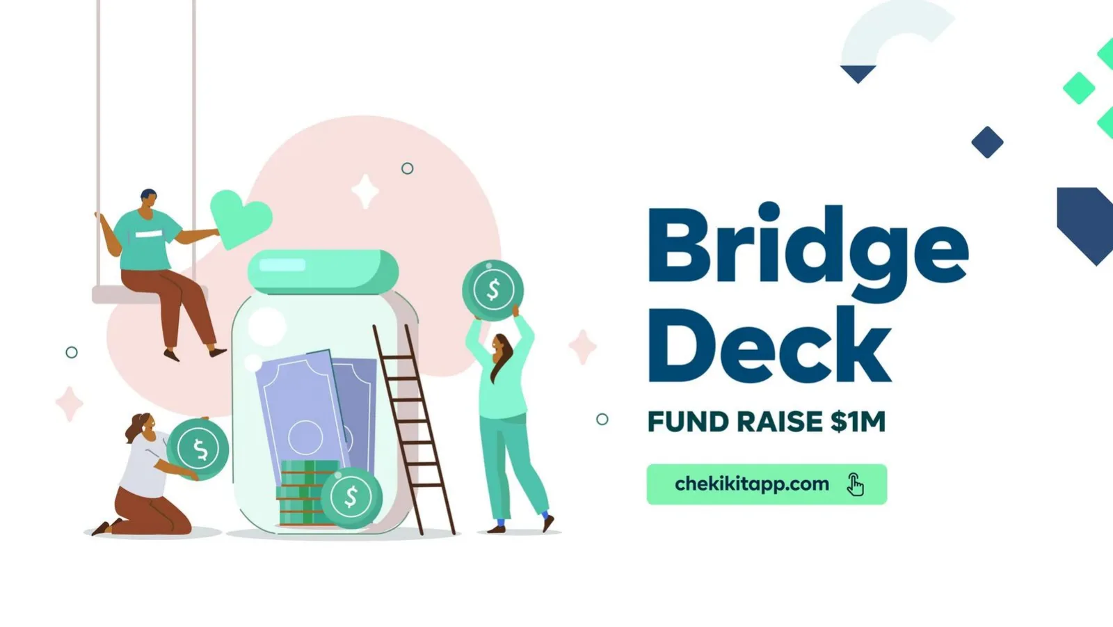 Chekkit Bridge pitch deck slide