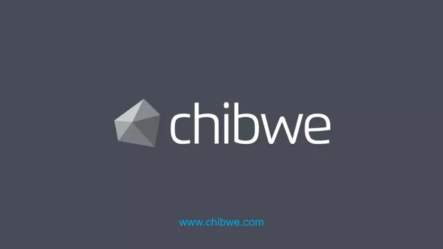 Chibwe pitch deck cover