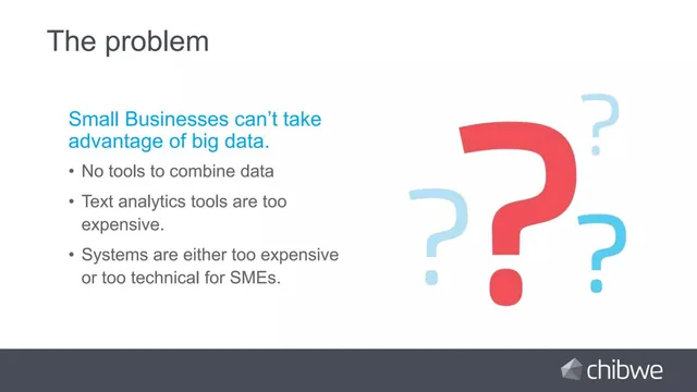 Problem slide 3 from Chibwe