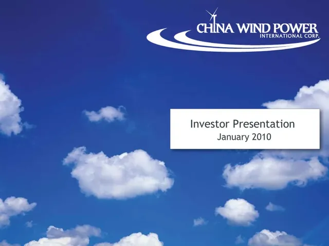 China Wind Power International Corp. pitch deck cover