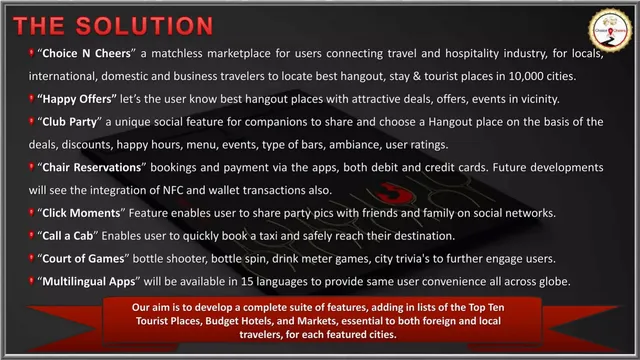 Product / solution slide 5 from Choice N Cheers