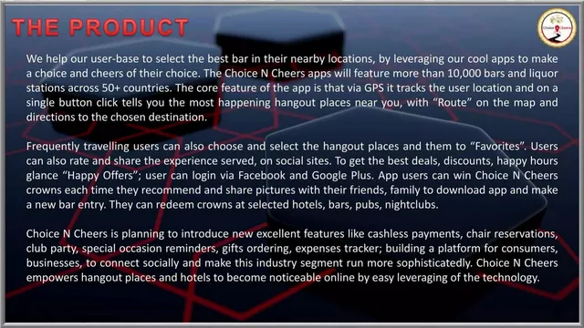 Product / solution slide 6 from Choice N Cheers