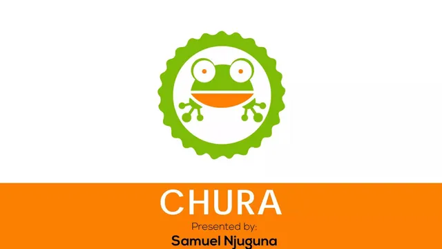 Chura pitch deck cover