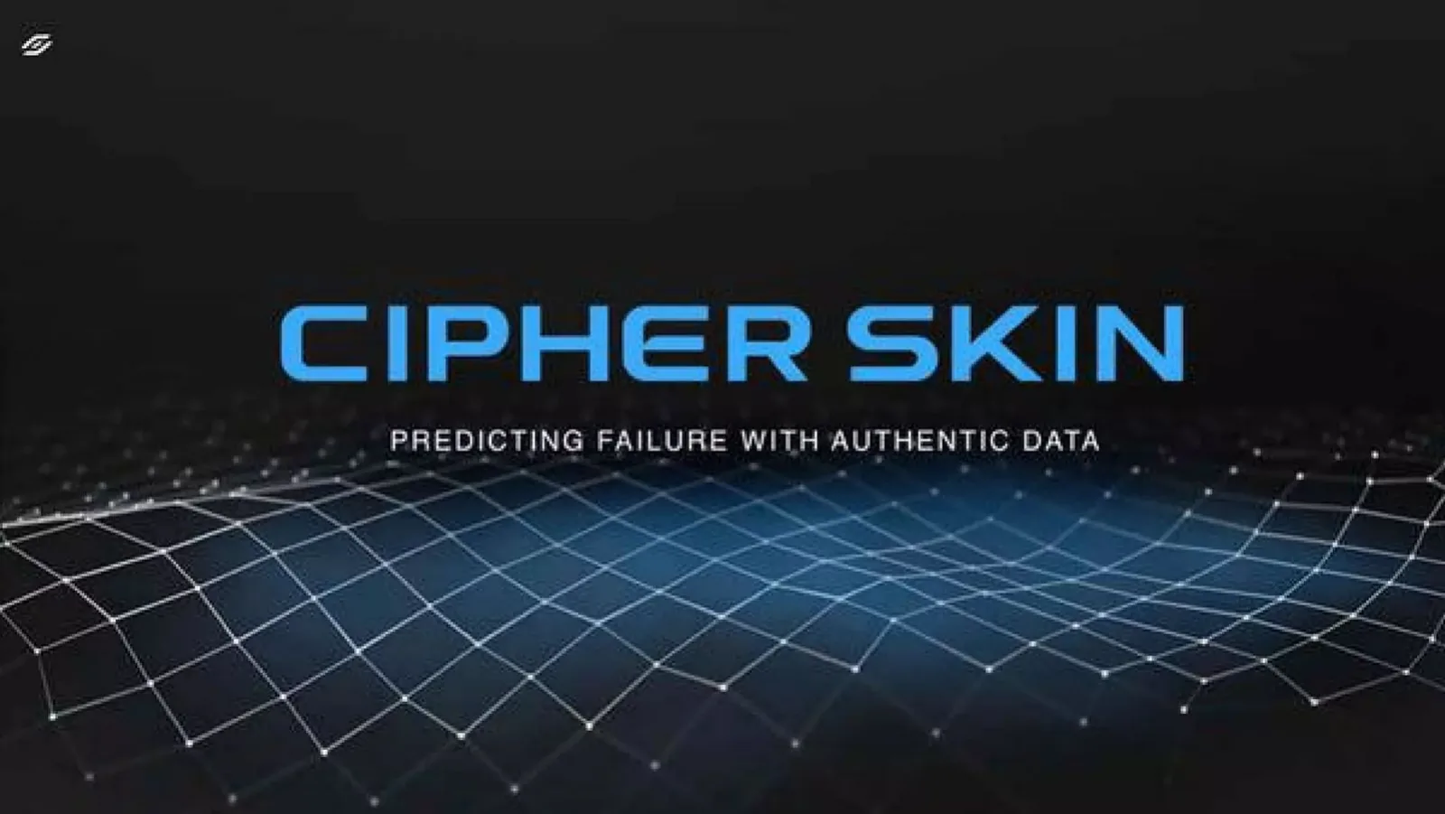 Cipher Skin pitch deck slide