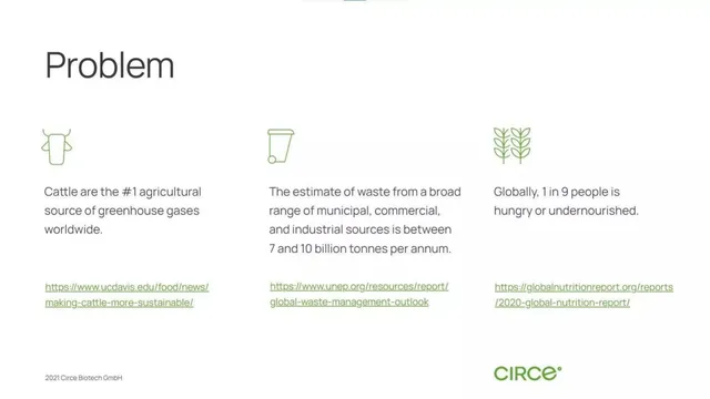 Problem slide 4 from Circe Biotech GmbH
