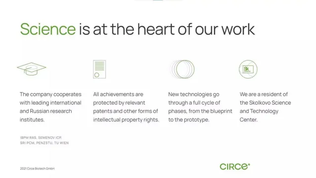 Technology slide 9 from Circe Biotech GmbH