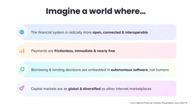 Vision slide 8 from Circle Internet