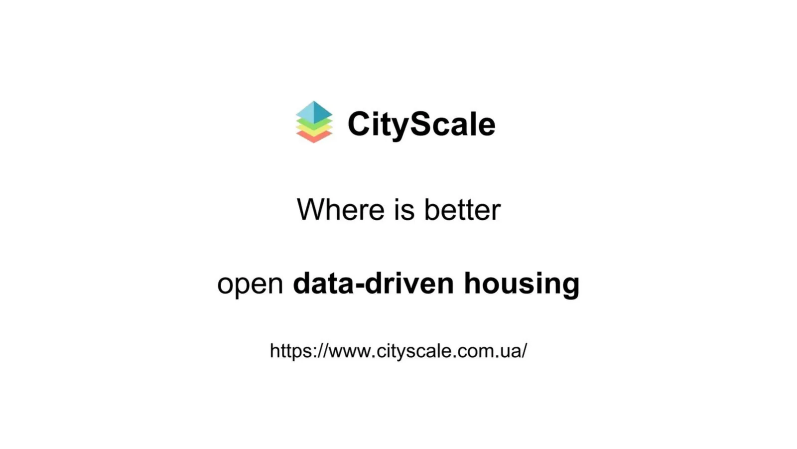 CityScale pitch deck slide