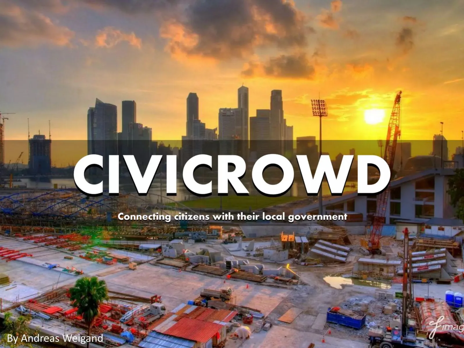 Civicrowd pitch deck slide