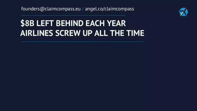 Market sizing / opportunity slide 3 from ClaimCompass