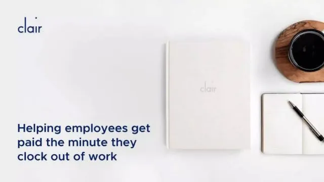 Clair pitch deck cover