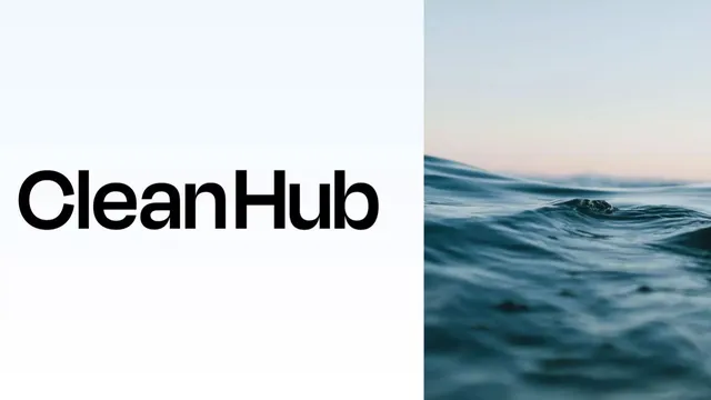 CleanHub pitch deck cover