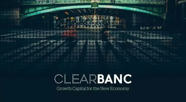 Clearbanc pitch deck cover