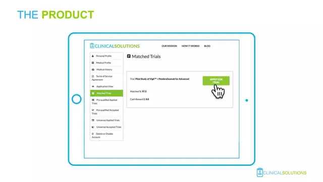 Traction slide 8 from ClinicalSolutions.io