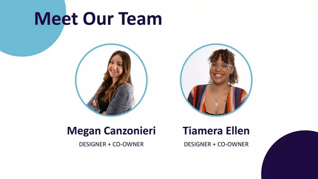 Team slide 2 from Cloud Card