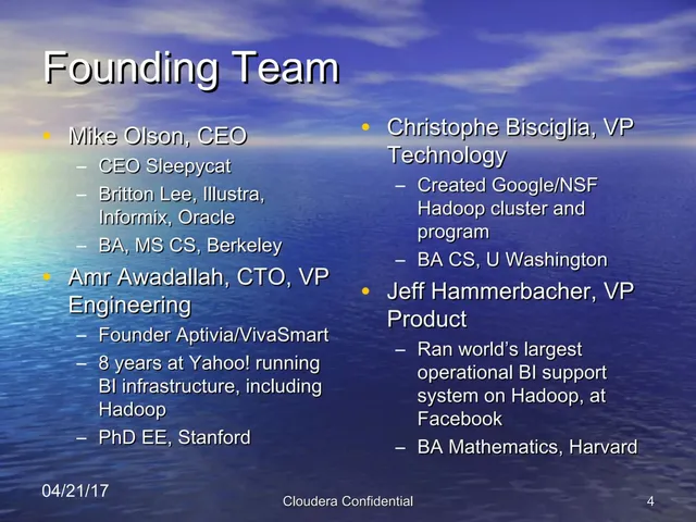 Team slide 4 from Cloudera