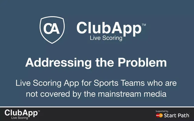 Problem slide 2 from ClubApp