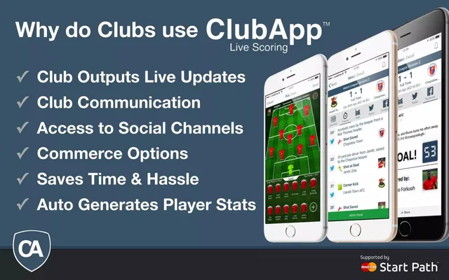 Product / solution slide 3 from ClubApp