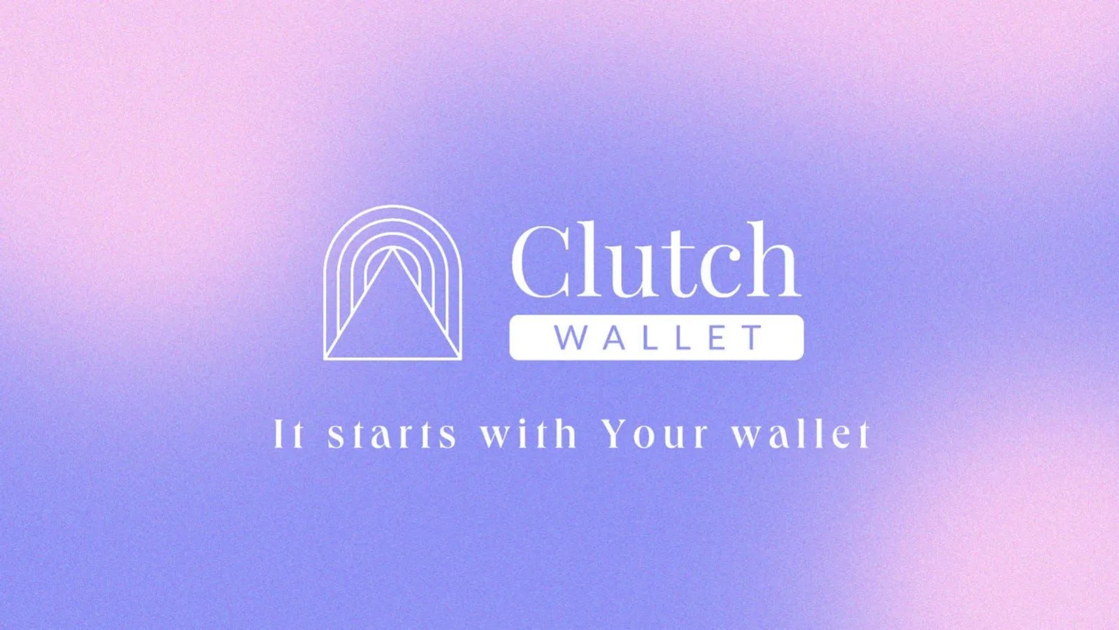 Clutch Wallet pitch deck slide